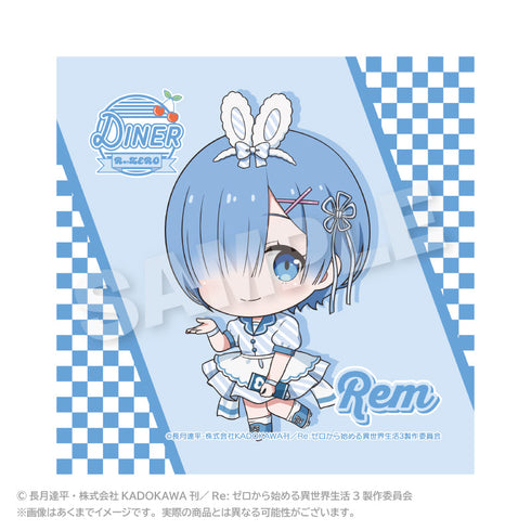 『Re:ゼロから始める異世界生活』ミニタオル(ミニダイナーVer.) レム